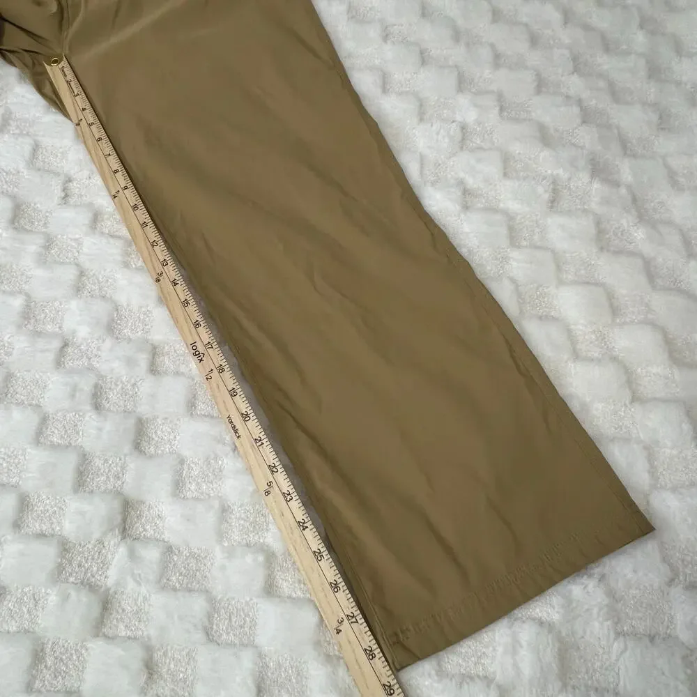Orvis 38x29 Khaki Stretch Hiking Pants Water Repellent Outdoor Travel Pockets